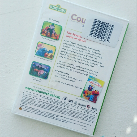 Sesame Street: Count on Elmo DVD - Picture 2 of 2